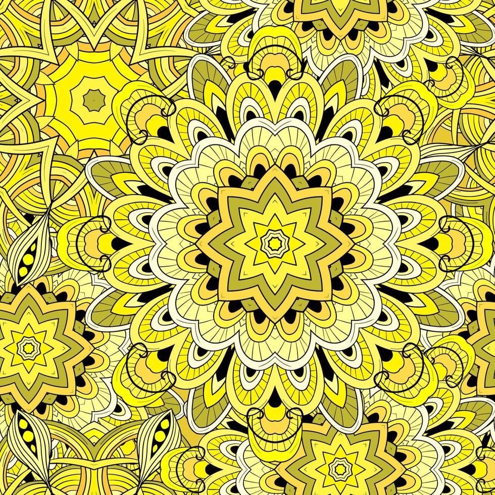 Abstract mandala background vector