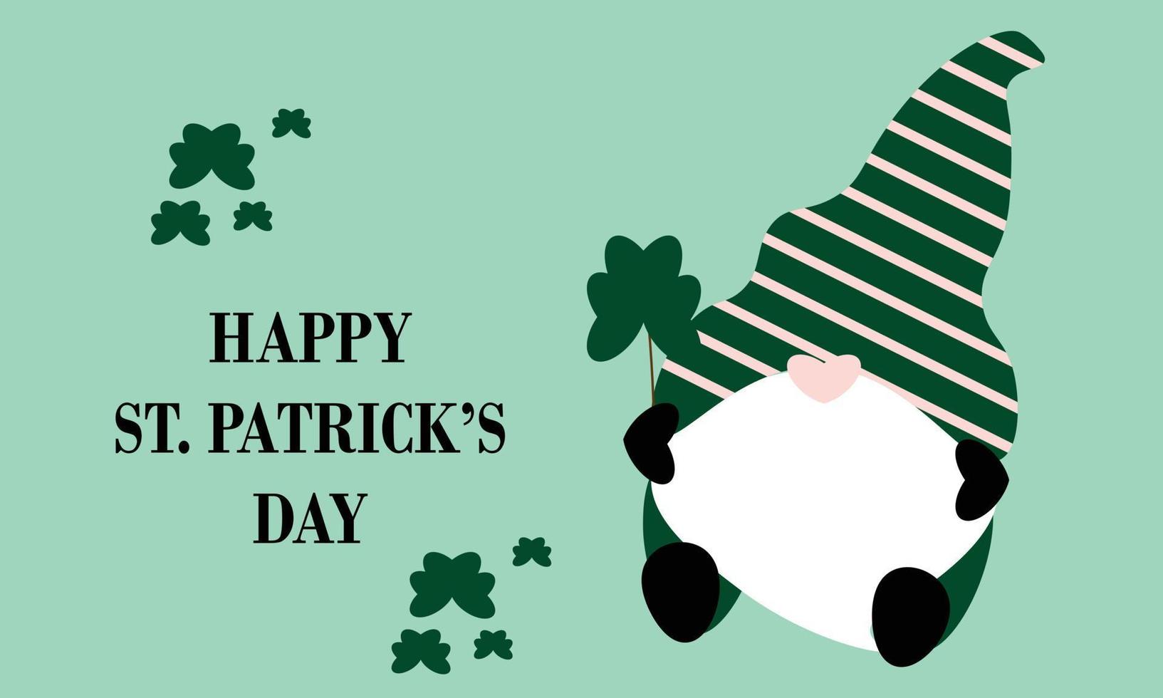 st. patricks background vector