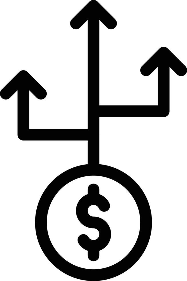 dollar arrows vector illustration on a background.Premium quality symbols.vector icons for concept and graphic design.