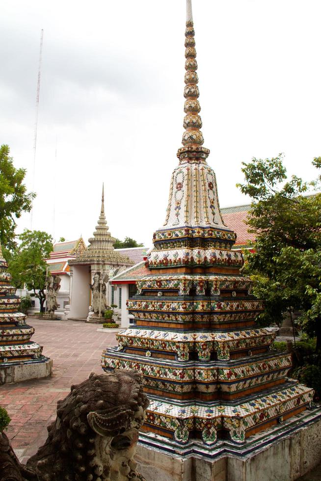 Thailand Bangkok Wat Arun temple detail photo