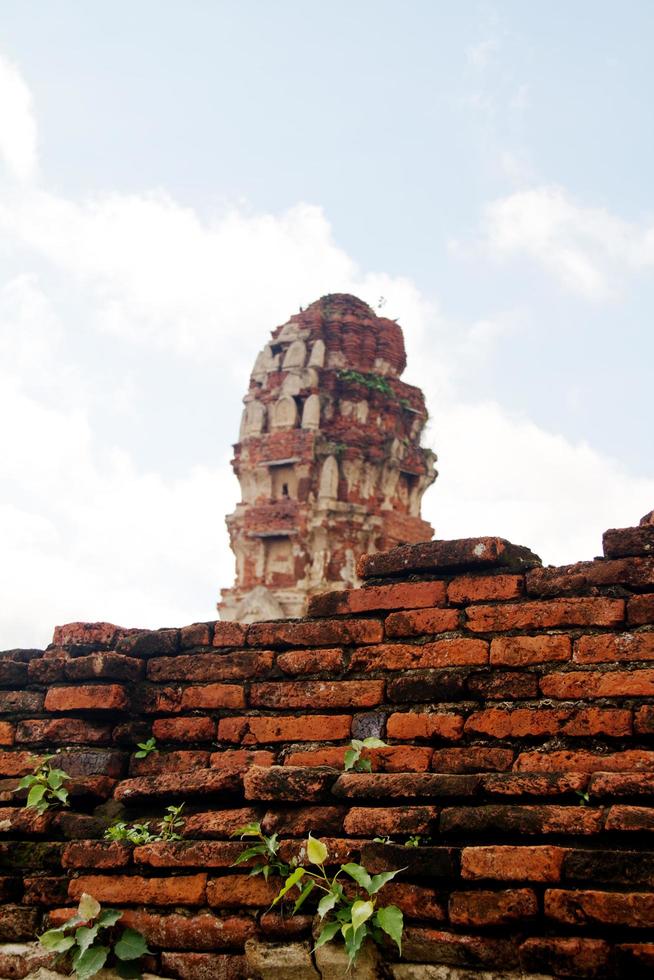 Pagoda at Wat Chaiwattanaram Temple, Ayutthaya, Thailand photo