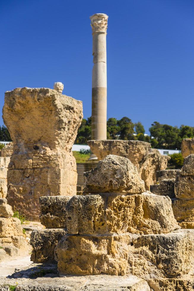 Old Carthage ruins photo