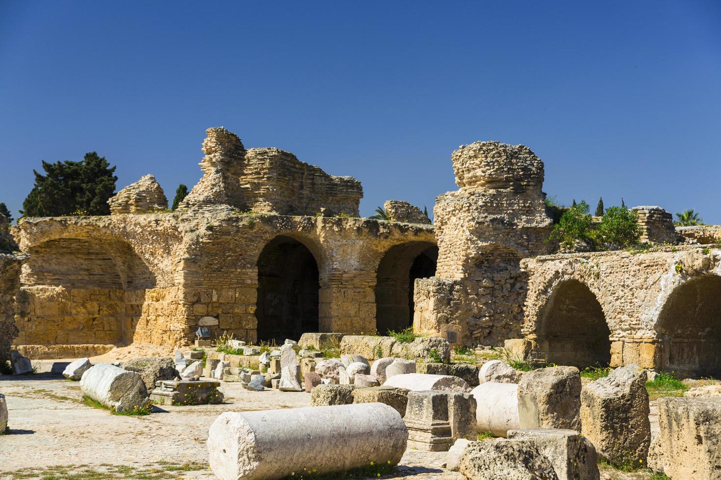 Old Carthage ruins photo