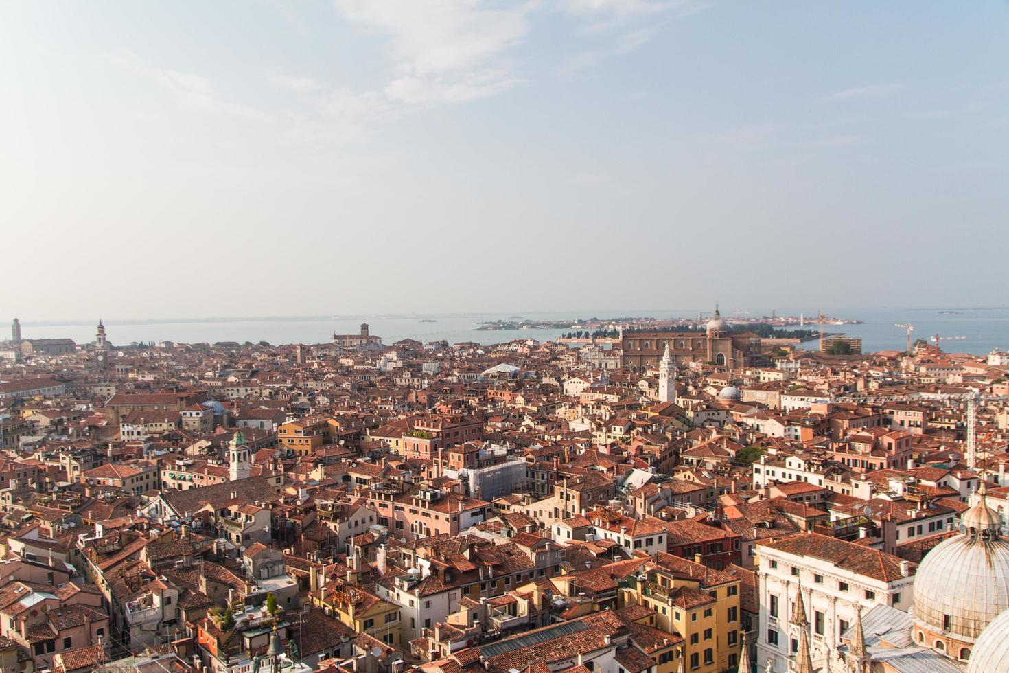 Panorama of Venice, Italy photo