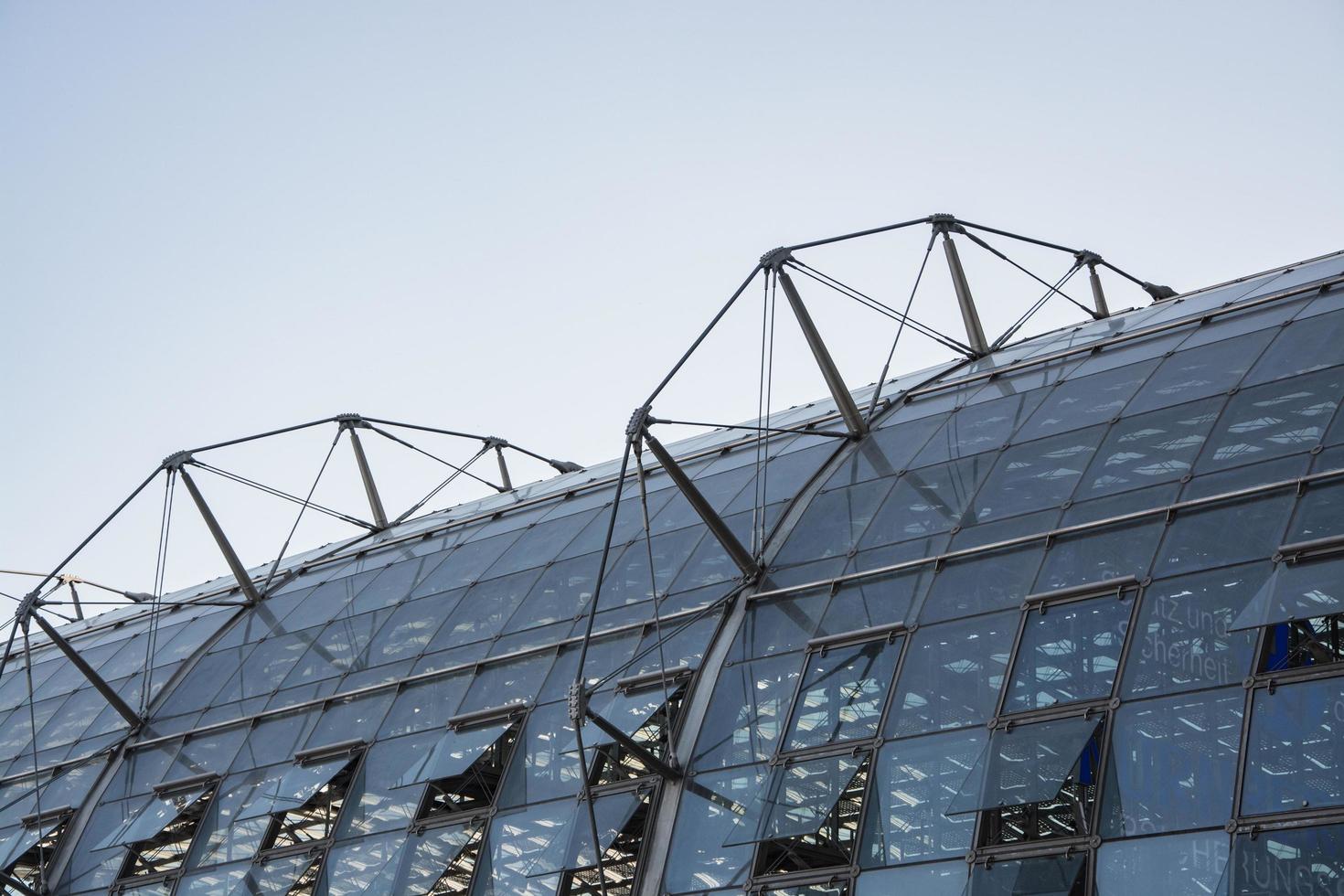 close up of modern buildings photo