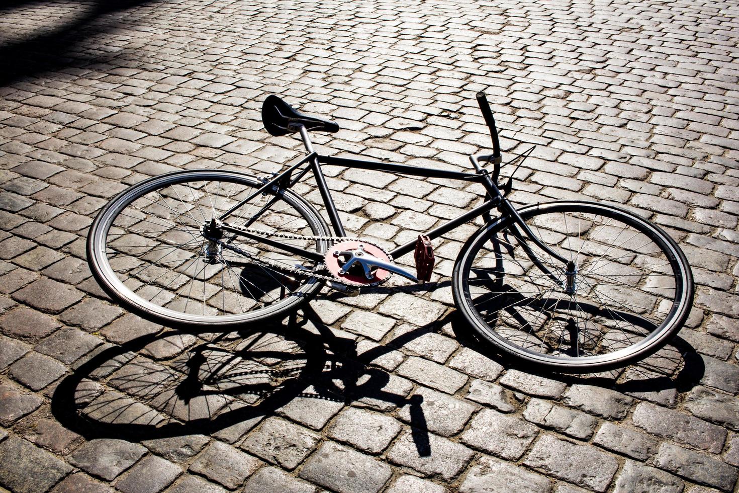 vintage single speed bicycle photo