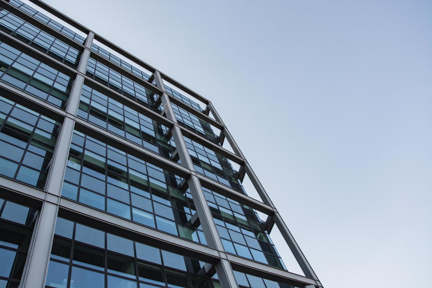 close up of modern buildings photo