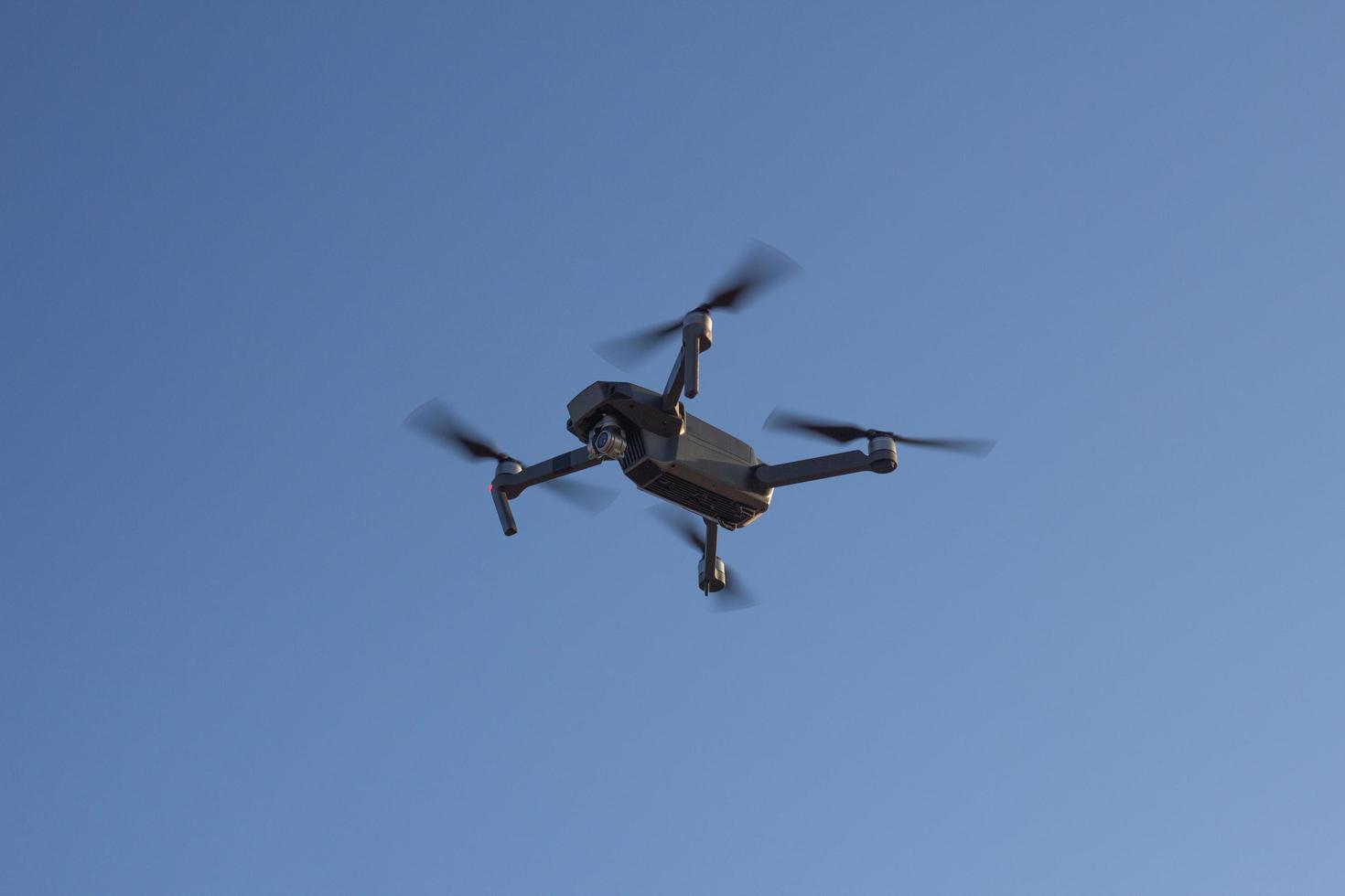 Close up of quadcopter, photo