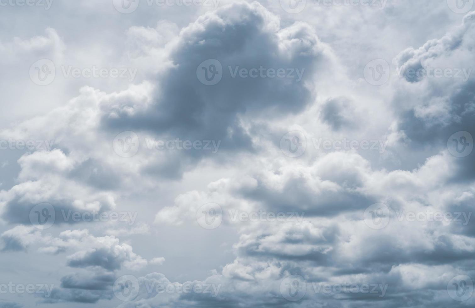 Dark dramatic sky and grey clouds. Background for Halloween day, death, and depression concept. Stormy sky. Sad and moody sky. Cloudscape. Cloudy sky before rain. Hopeless and despair concept. photo