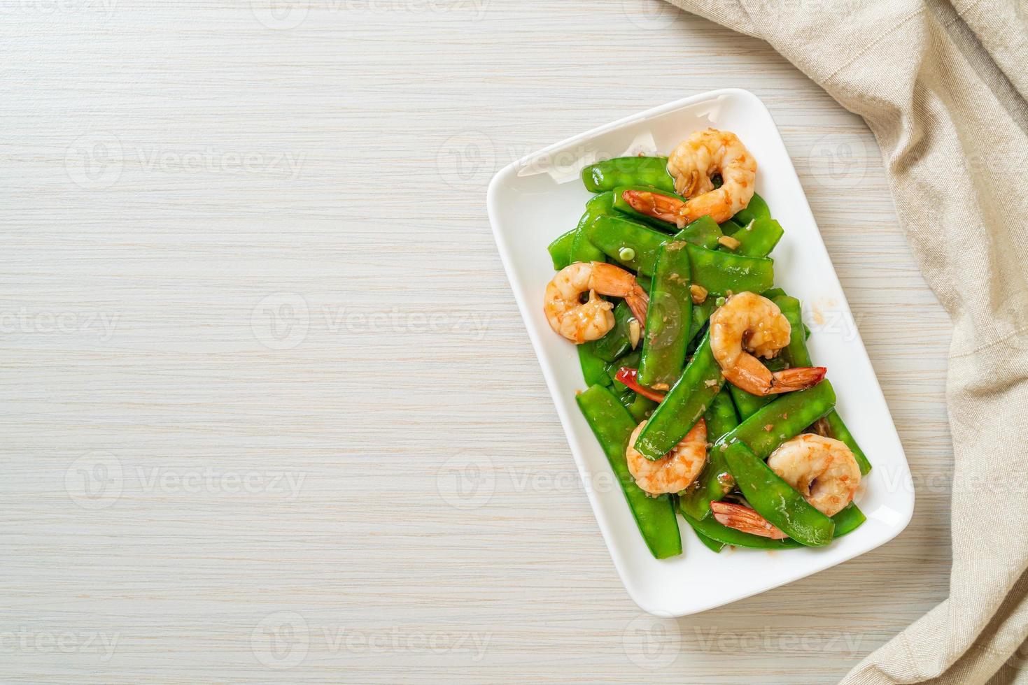 Stir-Fried Green Peas with Shrimp photo