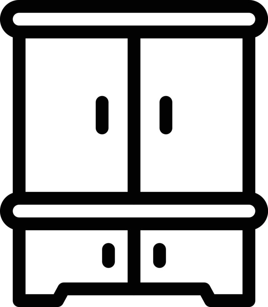 cupboard vector illustration on a background.Premium quality symbols.vector icons for concept and graphic design.