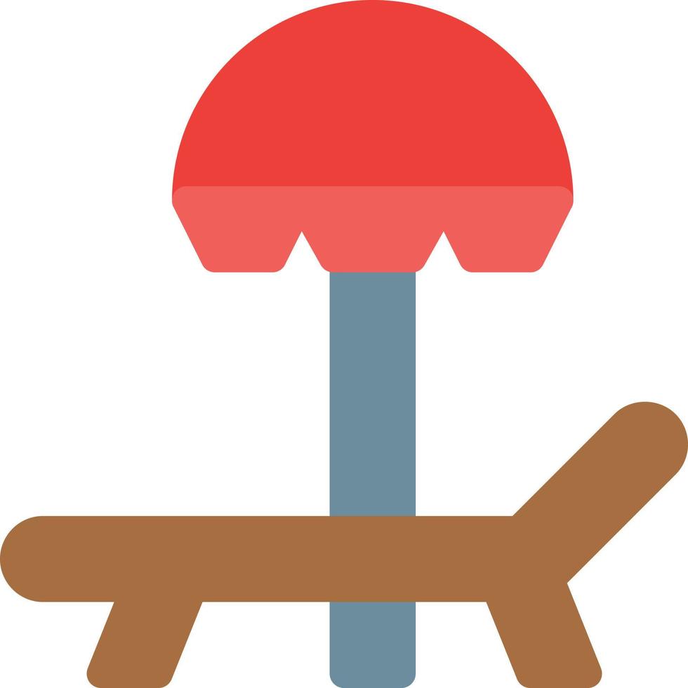 beach vector illustration on a background.Premium quality symbols.vector icons for concept and graphic design.