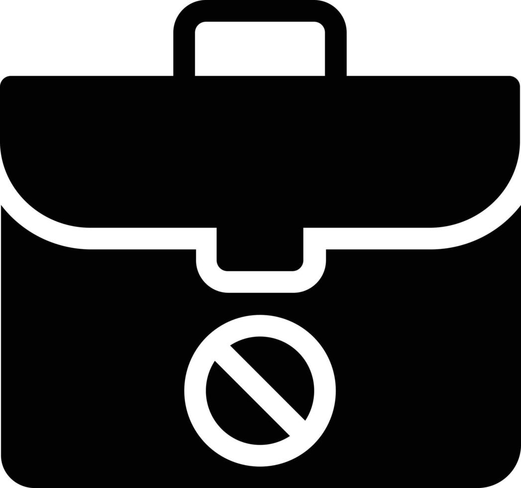 no job vector illustration on a background.Premium quality symbols.vector icons for concept and graphic design.