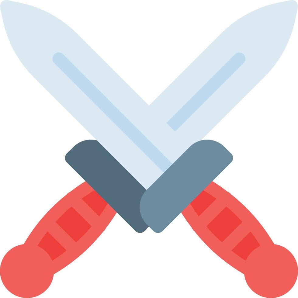 ilustración de vector de espada en un fondo. símbolos de calidad premium. iconos vectoriales para concepto y diseño gráfico.