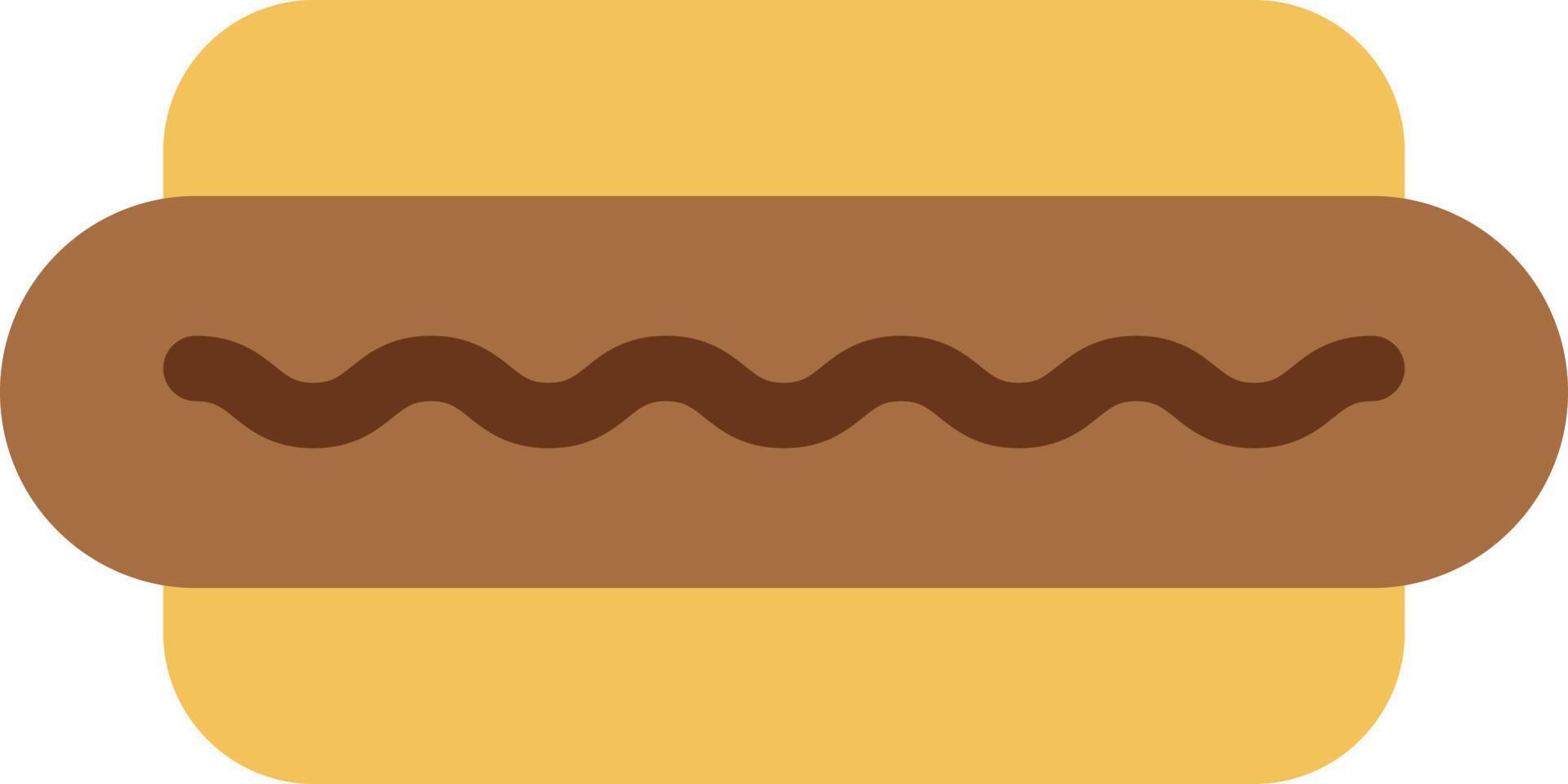 hotdog vector illustration on a background.Premium quality symbols.vector icons for concept and graphic design.