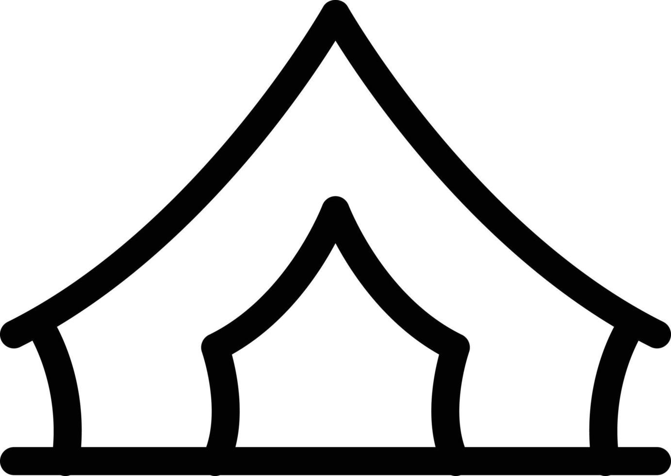 tent vector illustration on a background.Premium quality symbols.vector icons for concept and graphic design.