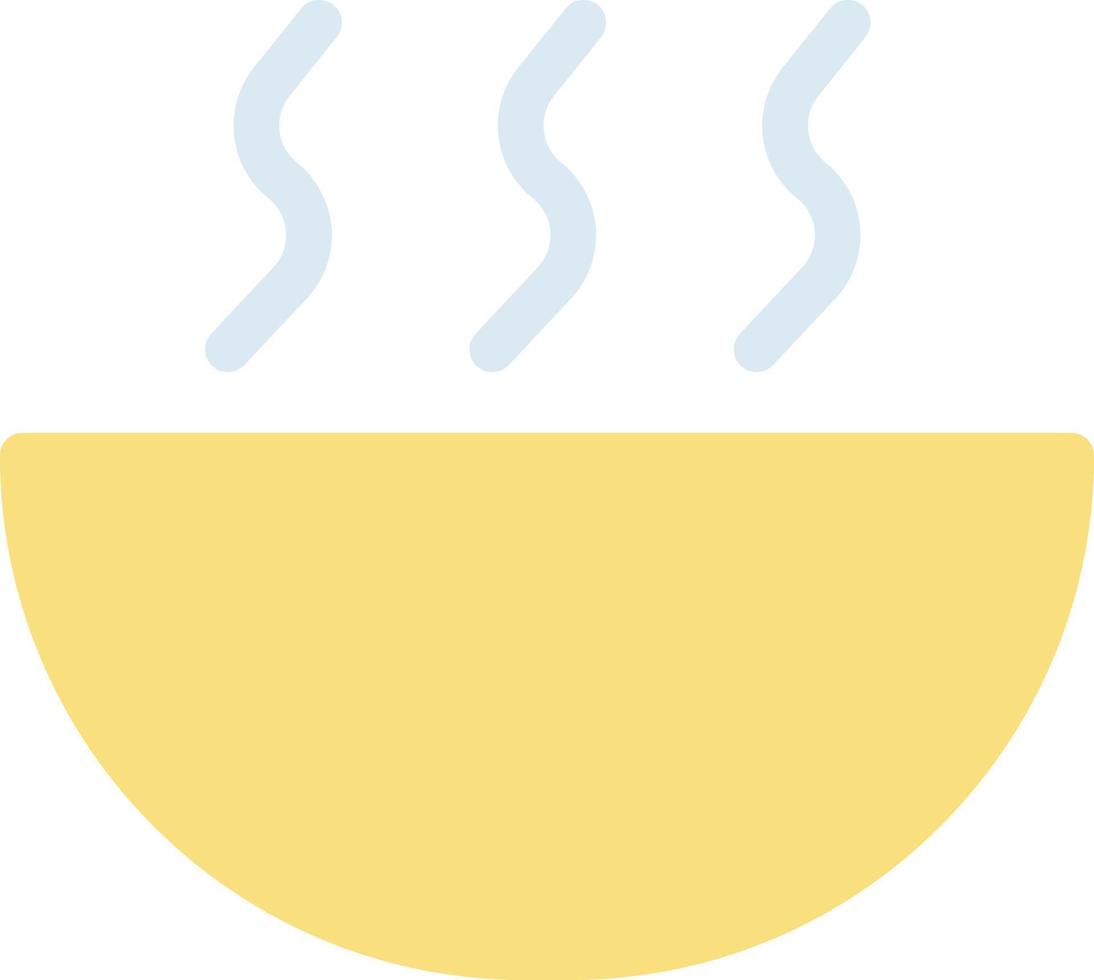 hot bowl vector illustration on a background.Premium quality symbols.vector icons for concept and graphic design.