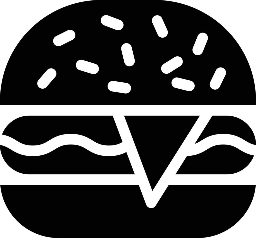 ilustración de vector de hamburguesa con queso en un fondo. símbolos de calidad premium. iconos vectoriales para concepto y diseño gráfico.