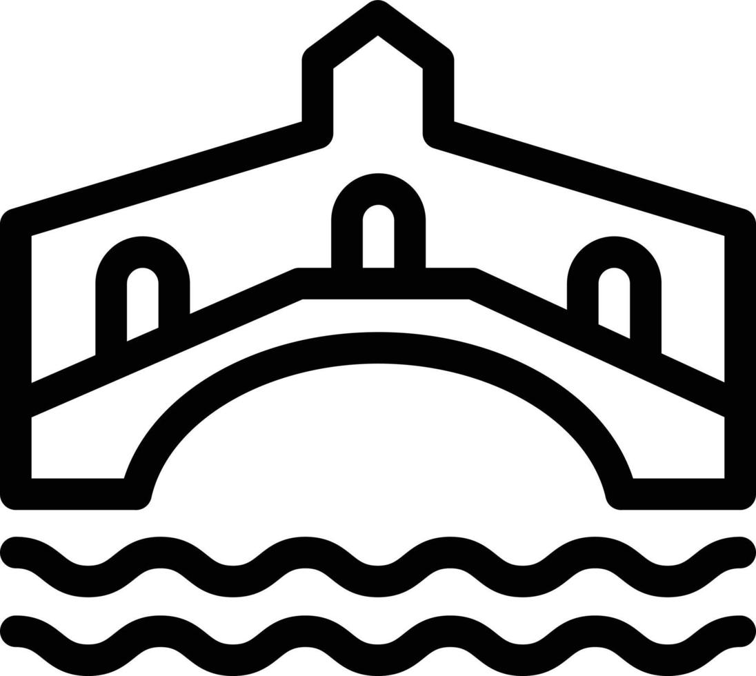 rialto vector illustration on a background.Premium quality symbols.vector icons for concept and graphic design.