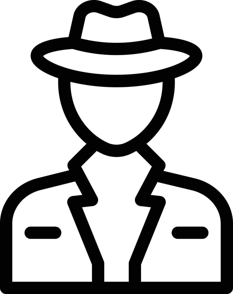 spy vector illustration on a background.Premium quality symbols.vector icons for concept and graphic design.
