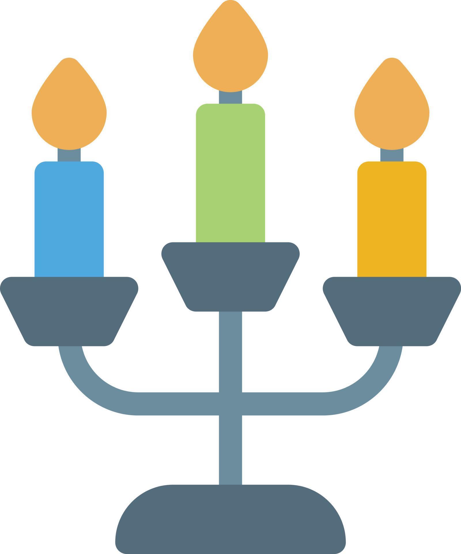 candelabra vector illustration on a background.Premium quality symbols