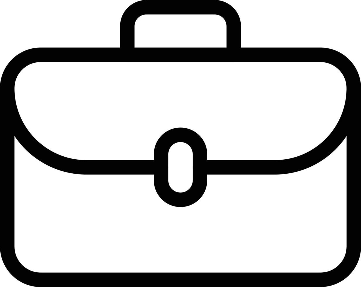 ilustración vectorial de cartera en un fondo. símbolos de calidad premium. iconos vectoriales para concepto y diseño gráfico. vector