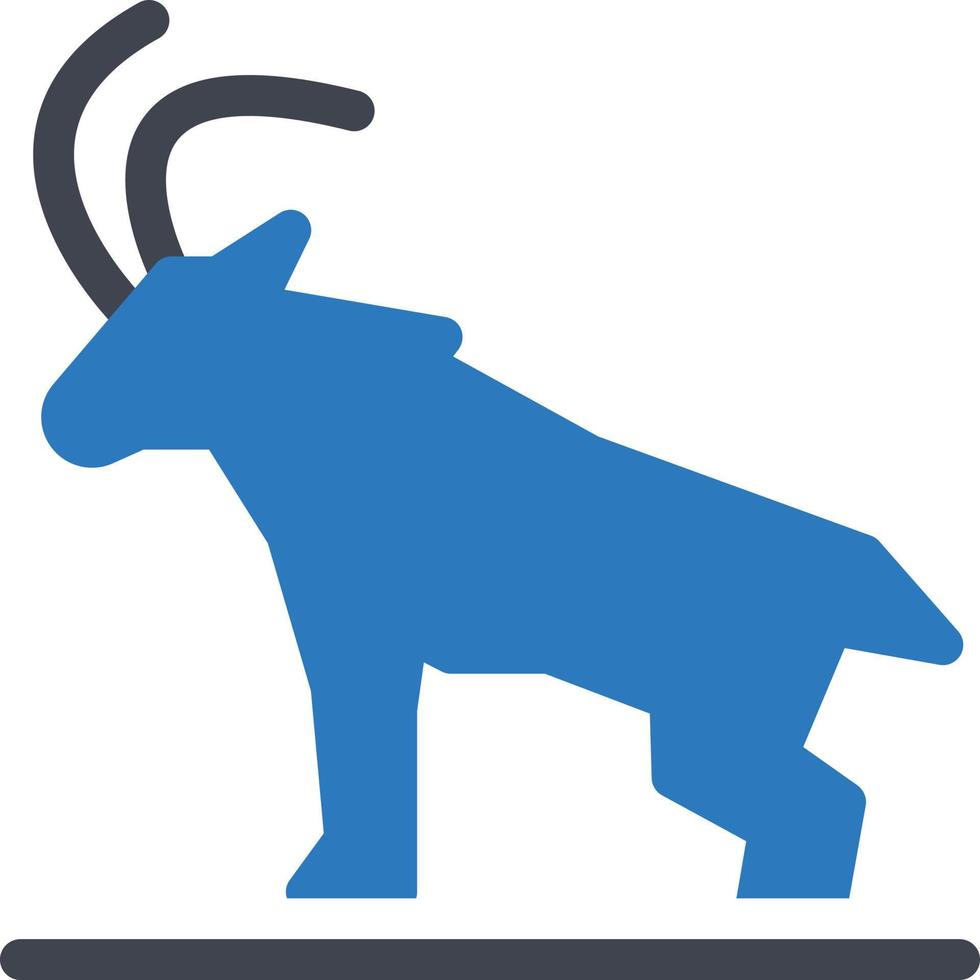 goat vector illustration on a background.Premium quality symbols.vector icons for concept and graphic design.