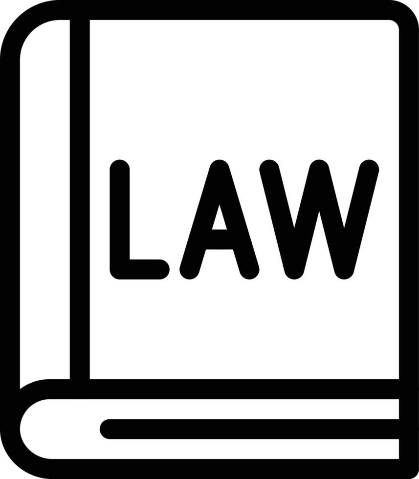 law book vector illustration on a background.Premium quality symbols.vector icons for concept and graphic design.