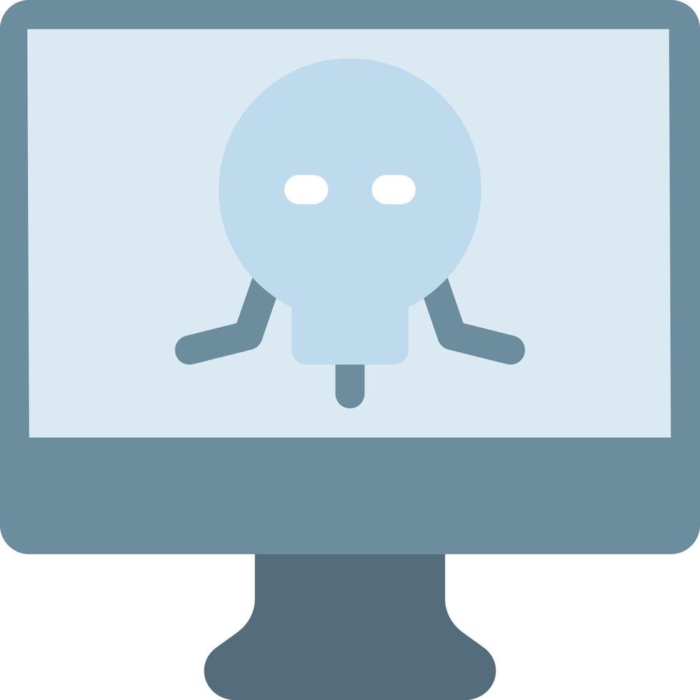 screen skull vector illustration on a background.Premium quality symbols.vector icons for concept and graphic design.