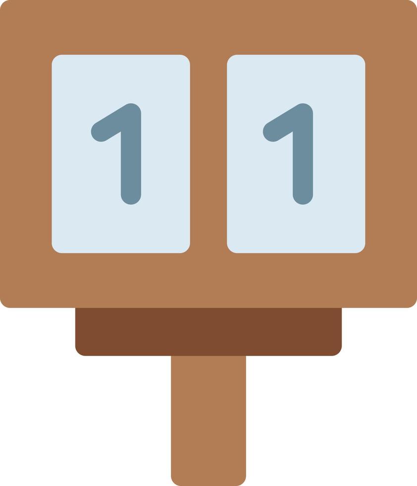 scoreboard vector illustration on a background.Premium quality symbols.vector icons for concept and graphic design.