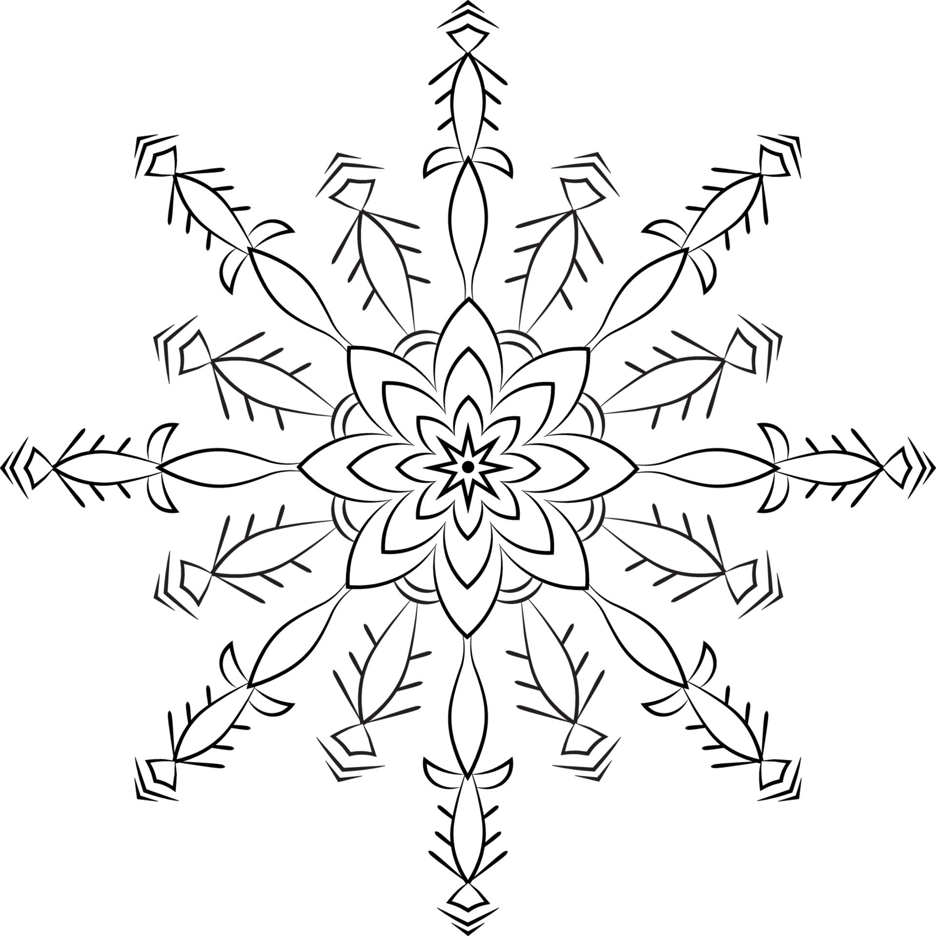 Mandala coloring pages 7673711 Vector Art at Vecteezy