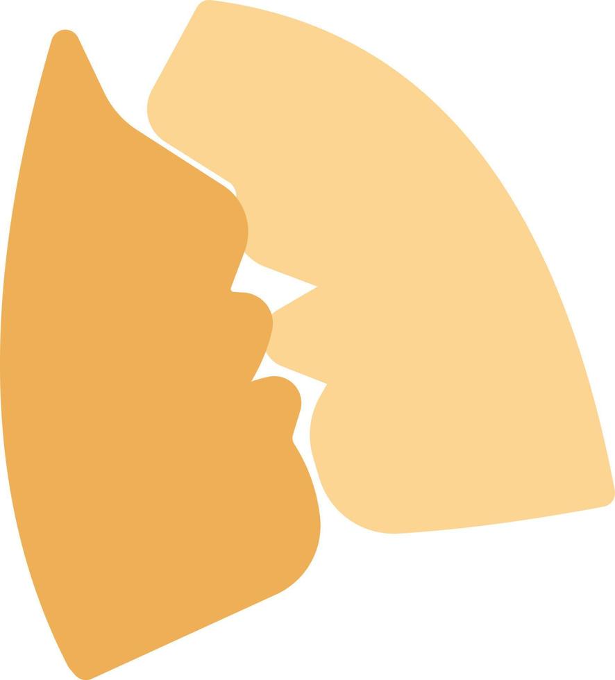 couple kiss vector illustration on a background.Premium quality symbols.vector icons for concept and graphic design.