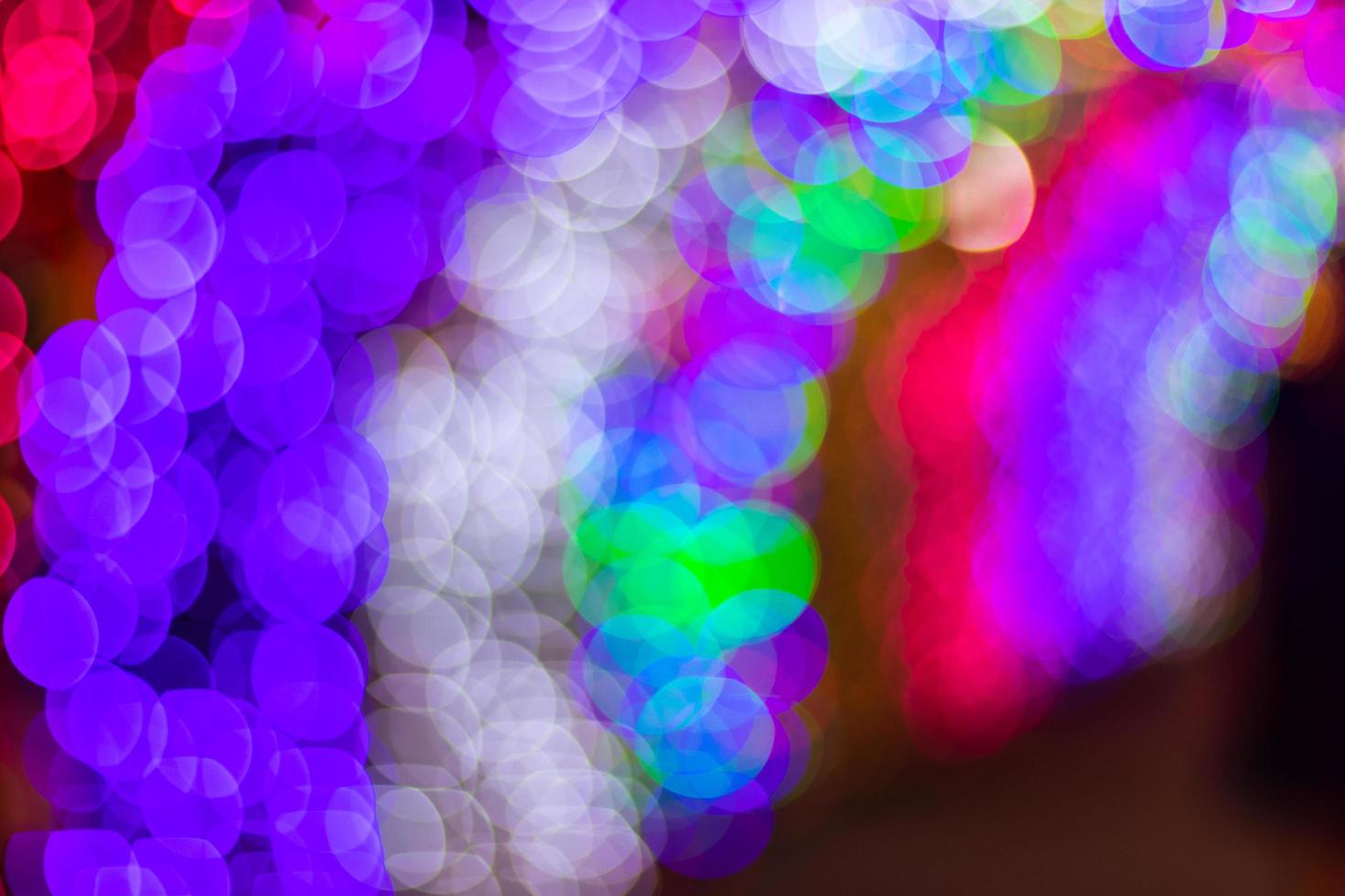 Bokeh background blur colorful lights. photo