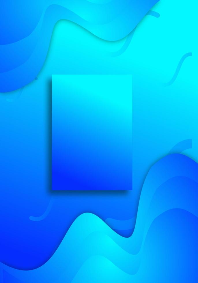 blue gradient sky blue abstract background. can be used as wallpaper, poster or something else vector