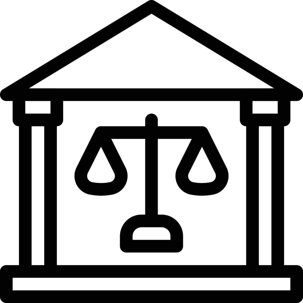 court vector illustration on a background.Premium quality symbols.vector icons for concept and graphic design.