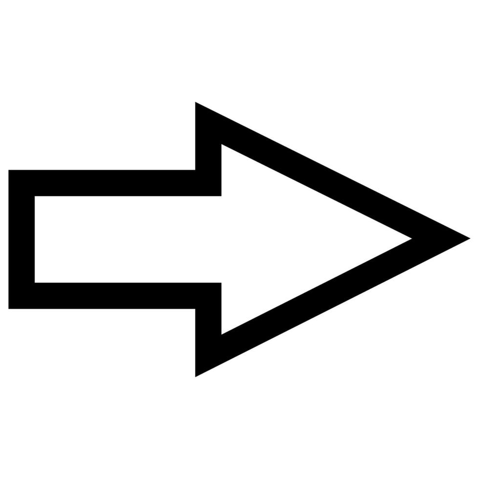 Turn Right Arrow vector
