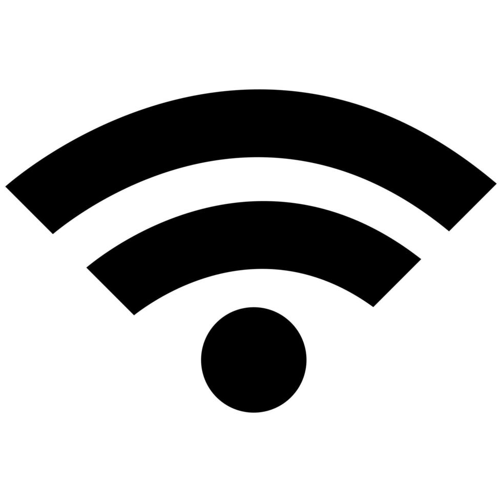 área de señal wifi vector