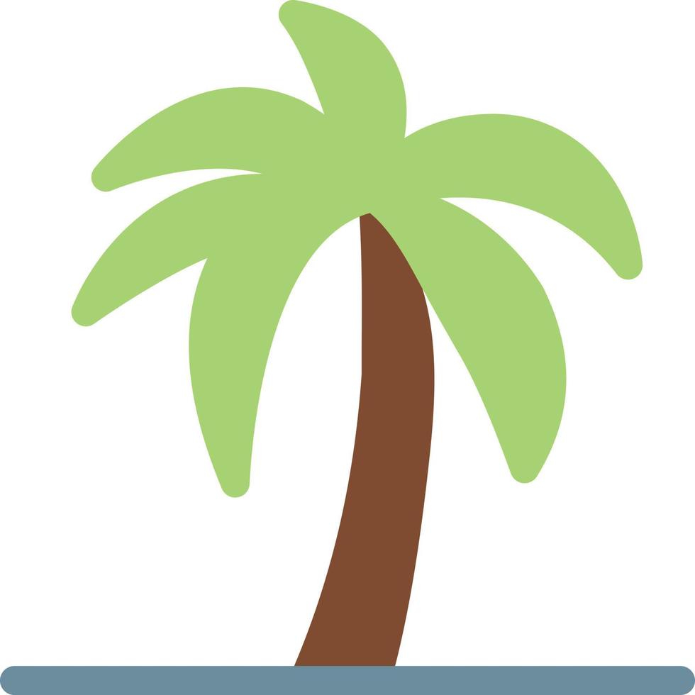 ilustración de vector de palma en un fondo. símbolos de calidad premium. iconos vectoriales para concepto y diseño gráfico.