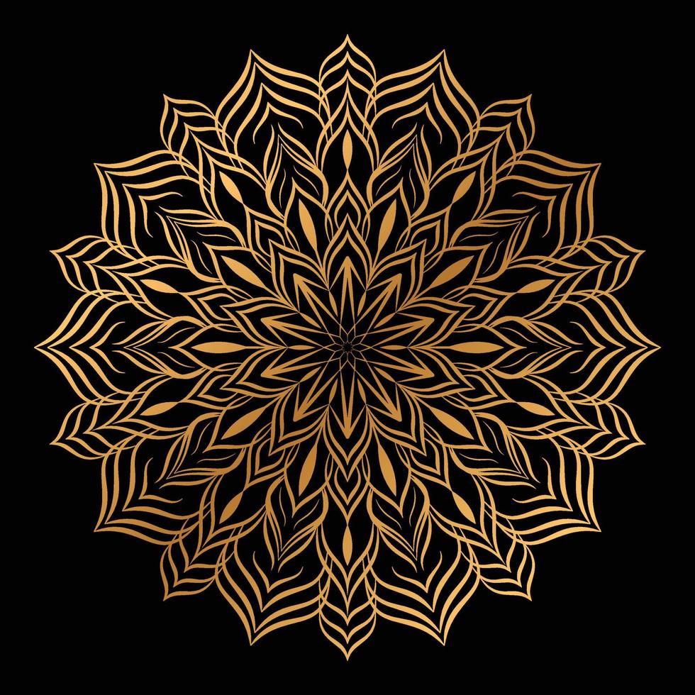 Creative Luxury Mandala Vector Background Design