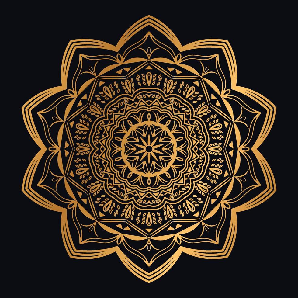 Creative luxury Mandala  Design Vector Template