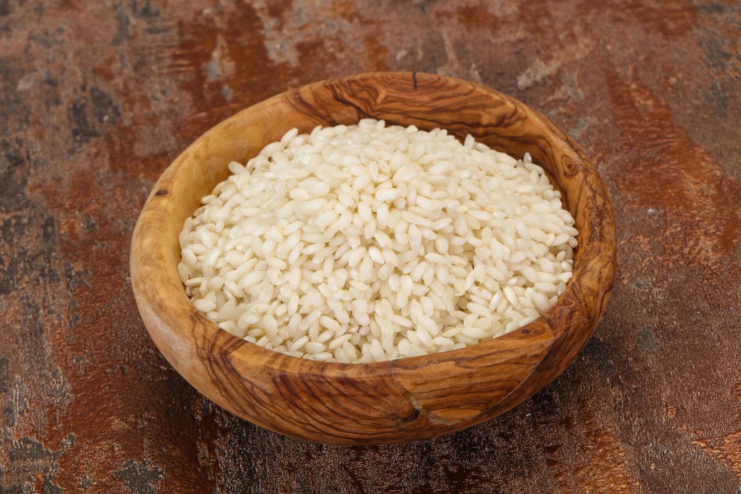 Arborio rice for Italian risotto photo