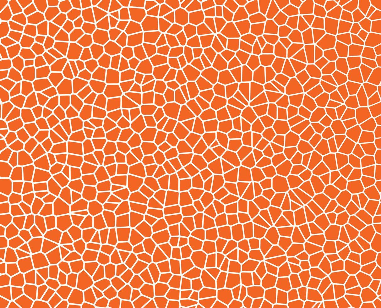 Orange and white brick pattern vector