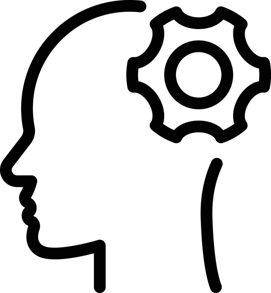 mind vector illustration on a background.Premium quality symbols.vector icons for concept and graphic design.