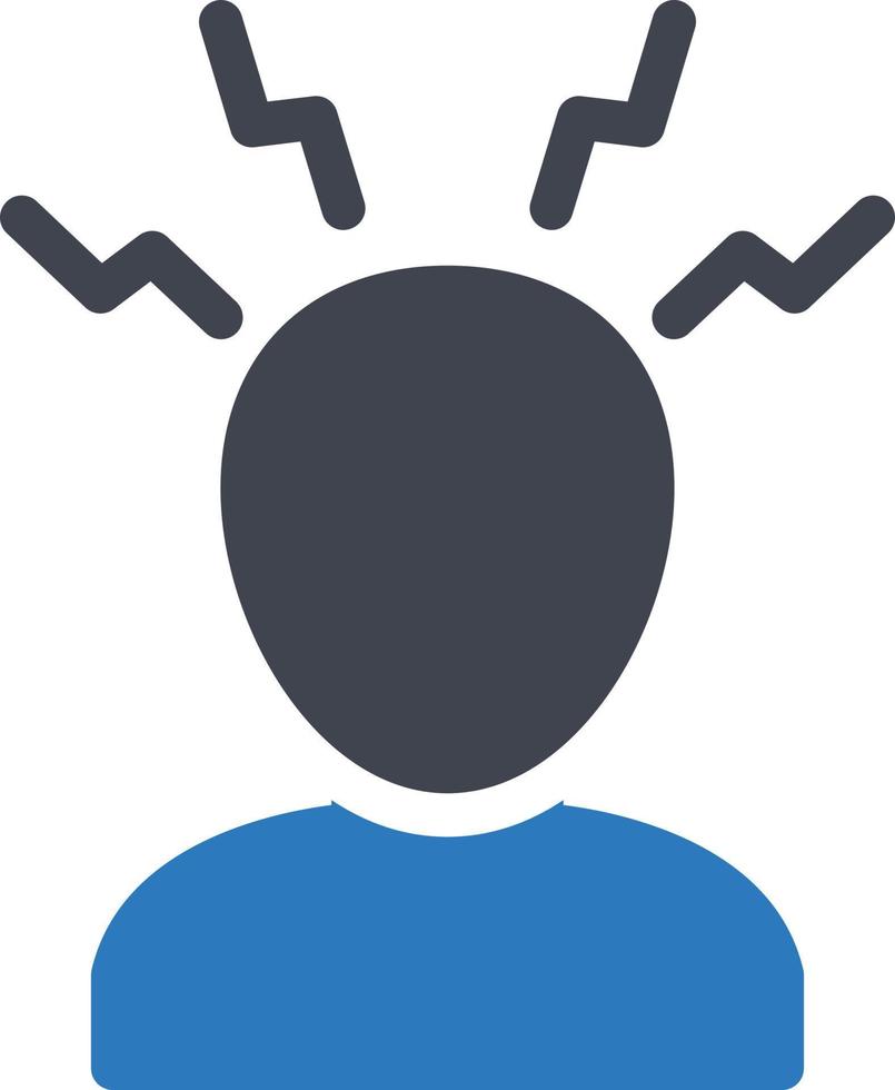 stress vector illustration on a background.Premium quality symbols.vector icons for concept and graphic design.