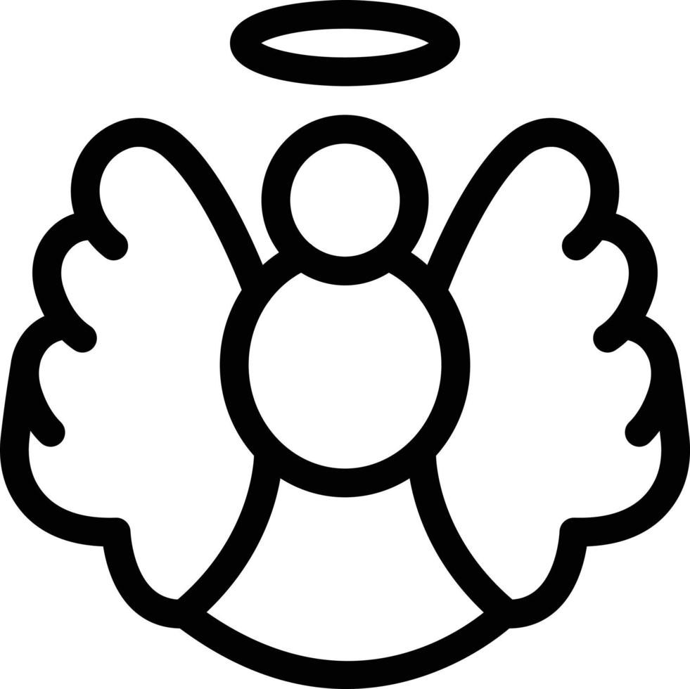 angel vector illustration on a background.Premium quality symbols.vector icons for concept and graphic design.