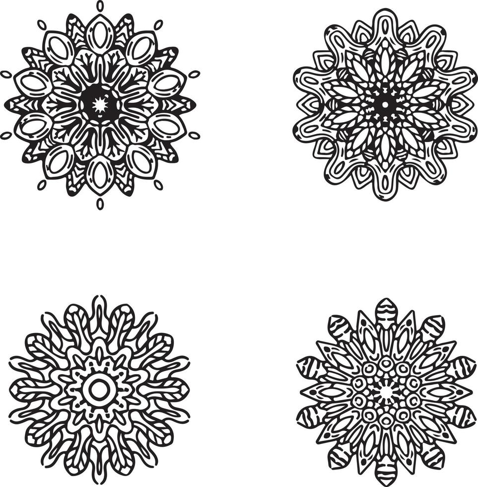 vector de arte mandala