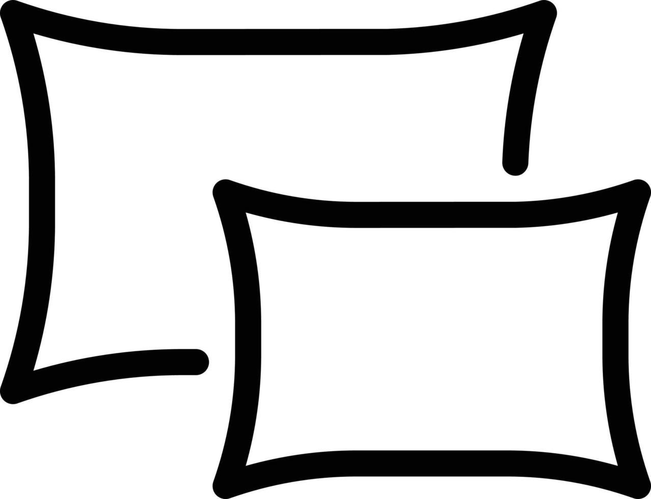 pillow vector illustration on a background.Premium quality symbols.vector icons for concept and graphic design.