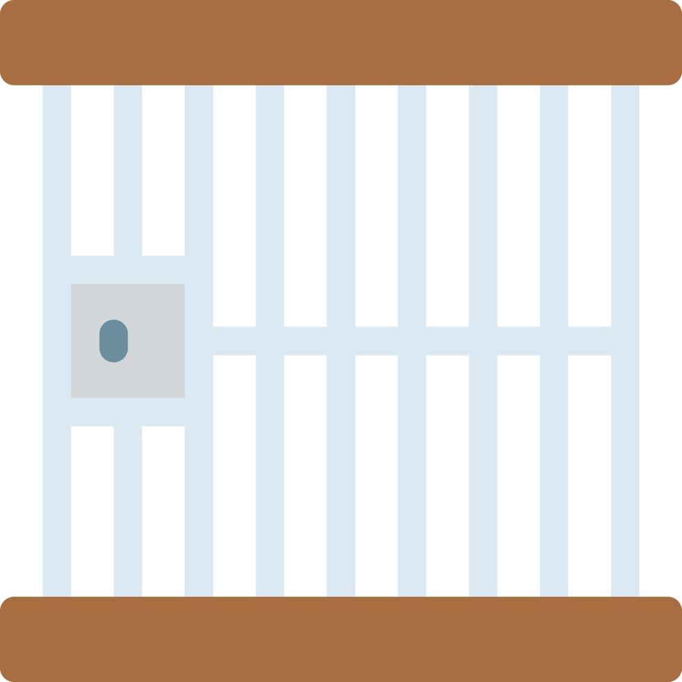 jail vector illustration on a background.Premium quality symbols.vector icons for concept and graphic design.