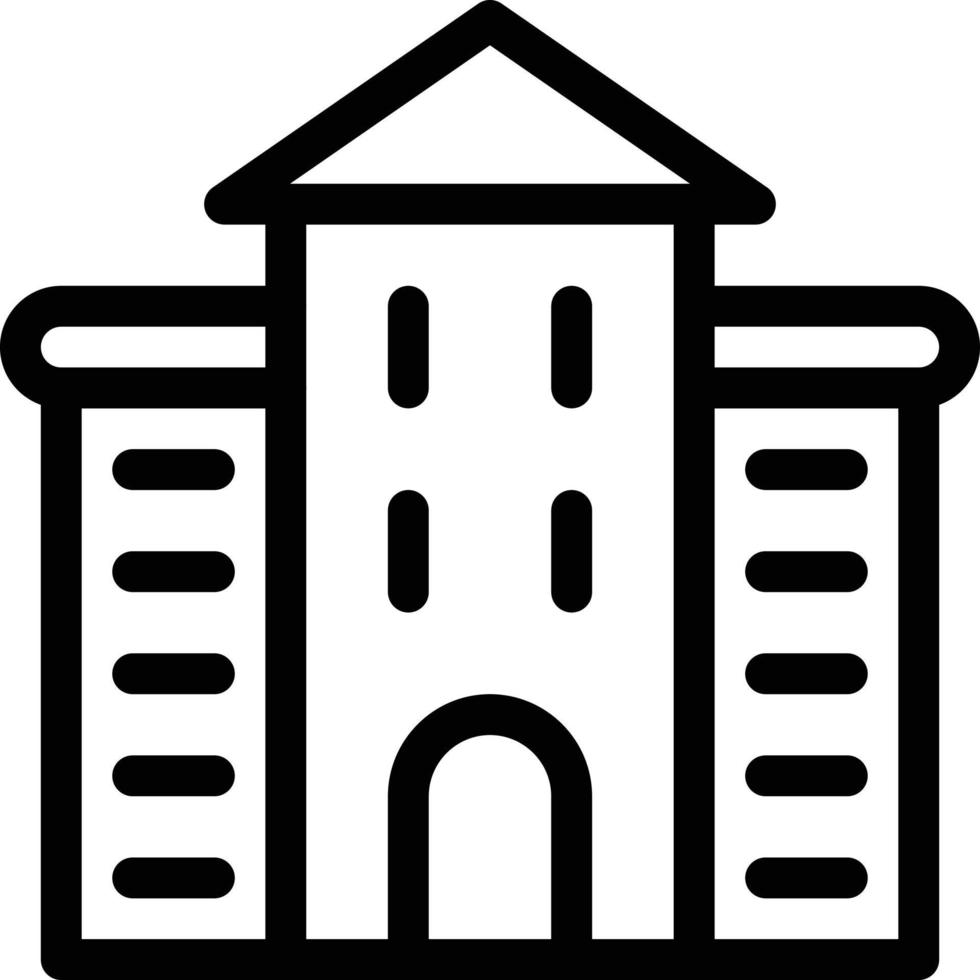 building vector illustration on a background.Premium quality symbols.vector icons for concept and graphic design.