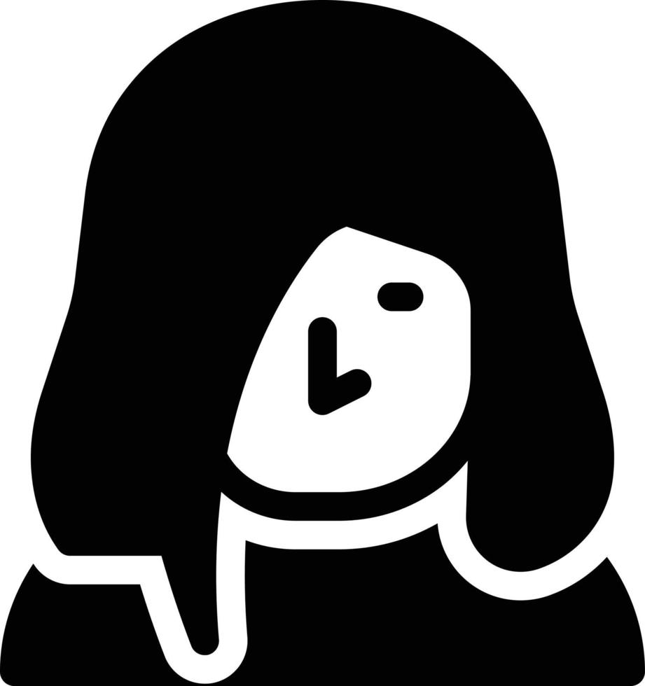 ilustración vectorial sadako en un fondo. símbolos de calidad premium. iconos vectoriales para concepto y diseño gráfico. vector